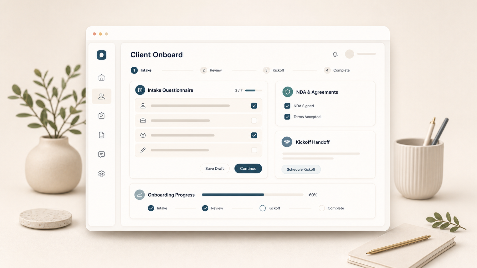 Client Onboard